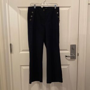 Loft wide leg navy pant. Never worn.  Tag still on